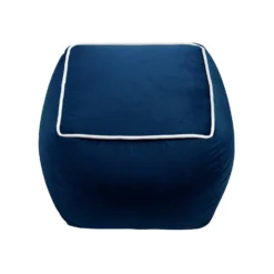 Pippa Square Pouffe - Blue -Outlet Home Harmony Store 13514423 2324997230008537