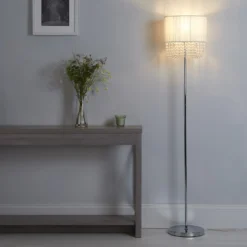 Bellano Floor Lamp - White -Outlet Home Harmony Store 13525818 3065009387472564