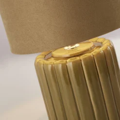 Phoebe Ceramic Table Lamp - Olive -Outlet Home Harmony Store 13525832 1834962282409839