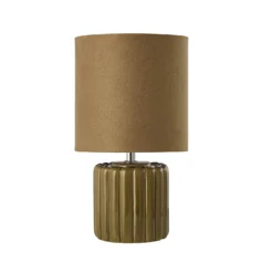 Phoebe Ceramic Table Lamp - Olive -Outlet Home Harmony Store 13525832 1914962282354558