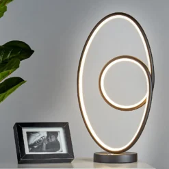 Sasha LED Table Lamp - Black -Outlet Home Harmony Store 13525834 1185009388994152