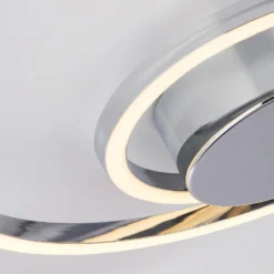 Sasha LED Flush Ceiling Light - Light Chrome -Outlet Home Harmony Store 13528469 1104976242609908