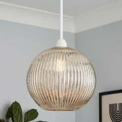 Hannah Mercury Glass Easy Fit Shade -Outlet Home Harmony Store 13529610 5734945396214187