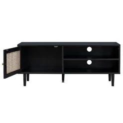 Kubu Rattan TV Stand - Black -Outlet Home Harmony Store 13633729 2074974679694163