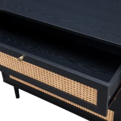 Kubu Rattan 3 Drawer Chest - Black -Outlet Home Harmony Store 13633730 1234974679503519