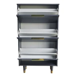 Lewis Shoe Storage Unit - Grey 8 Lewis Shoe Storage Unit - Grey -Outlet Home Harmony Store 13633732 1344998257853486