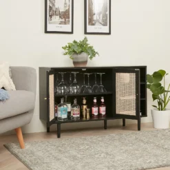 Kubu Rattan Sideboard - Black 17 Kubu Rattan Sideboard - Black -Outlet Home Harmony Store 13633735 1735023661227545