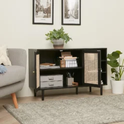 Kubu Rattan Sideboard - Black 16 Kubu Rattan Sideboard - Black -Outlet Home Harmony Store 13633735 2025023661185449