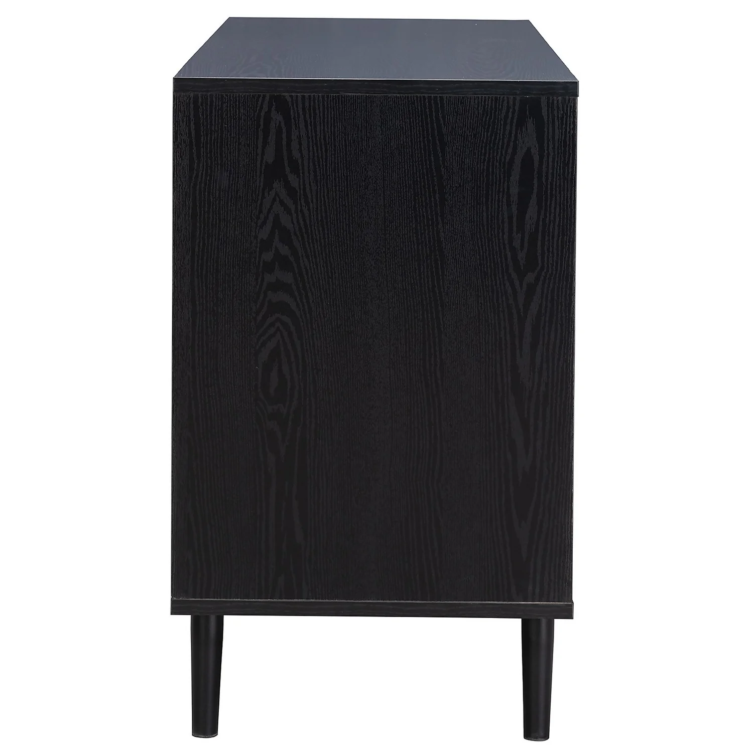 Kubu Rattan Sideboard - Black 5 Kubu Rattan Sideboard - Black - Image 5