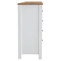 Ren 5 Drawer Chest - White -Outlet Home Harmony Store 13633737 1964975192871775