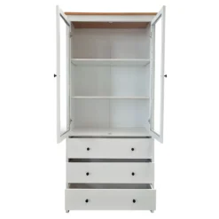 Ren Tall Storage Cabinet - White -Outlet Home Harmony Store 13633740 2484975449660996