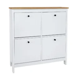 Ren Hallway Shoe Store - White