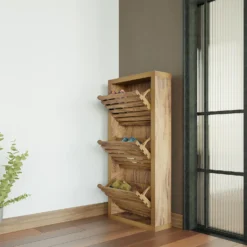 Erik Slatted Shoe Storage Unit 9 Erik Slatted Shoe Storage Unit -Outlet Home Harmony Store 13642845 1764967648417070