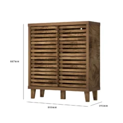 Erik Slatted Petite Sideboard -Outlet Home Harmony Store 13642846 6444967648296101