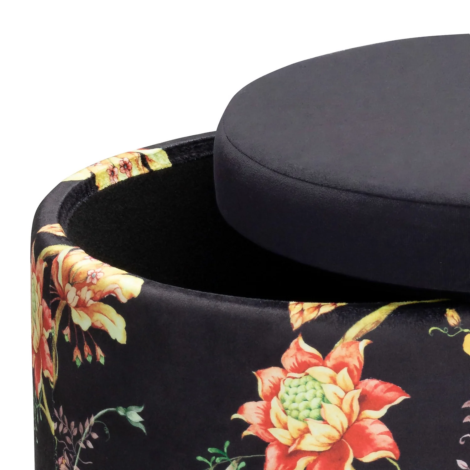 Issy Curiosity Pattern Footstool 5 Issy Curiosity Pattern Footstool - Image 5