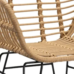 Ronnie Rattan Dining Chair - Set Of 2 -Outlet Home Harmony Store 13644186 1804997056966623