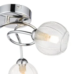 Tatton 3 Light Semi Flush Ceiling Light - Chrome 11 Tatton 3 Light Semi Flush Ceiling Light - Chrome -Outlet Home Harmony Store 13645375 1034942855445145