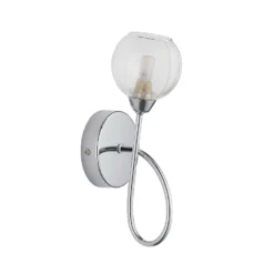 Tatton Wall Lamp - Chrome -Outlet Home Harmony Store 13645376 1394942855336764