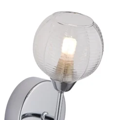 Tatton Wall Lamp - Chrome -Outlet Home Harmony Store 13645376 1934942855375845