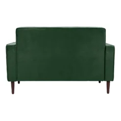 Draper Velvet 2 Seater Sofa In A Box - Green -Outlet Home Harmony Store 13645998 1564978299911073