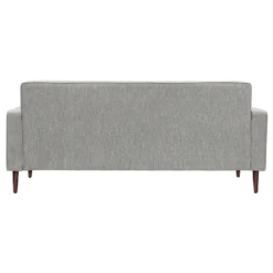 Draper Woven Fabric 3 Seater Sofa In A Box - Grey -Outlet Home Harmony Store 13645999 1974978299696324