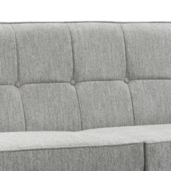 Draper Woven Fabric 3 Seater Sofa In A Box - Grey -Outlet Home Harmony Store 13645999 4894978299749577