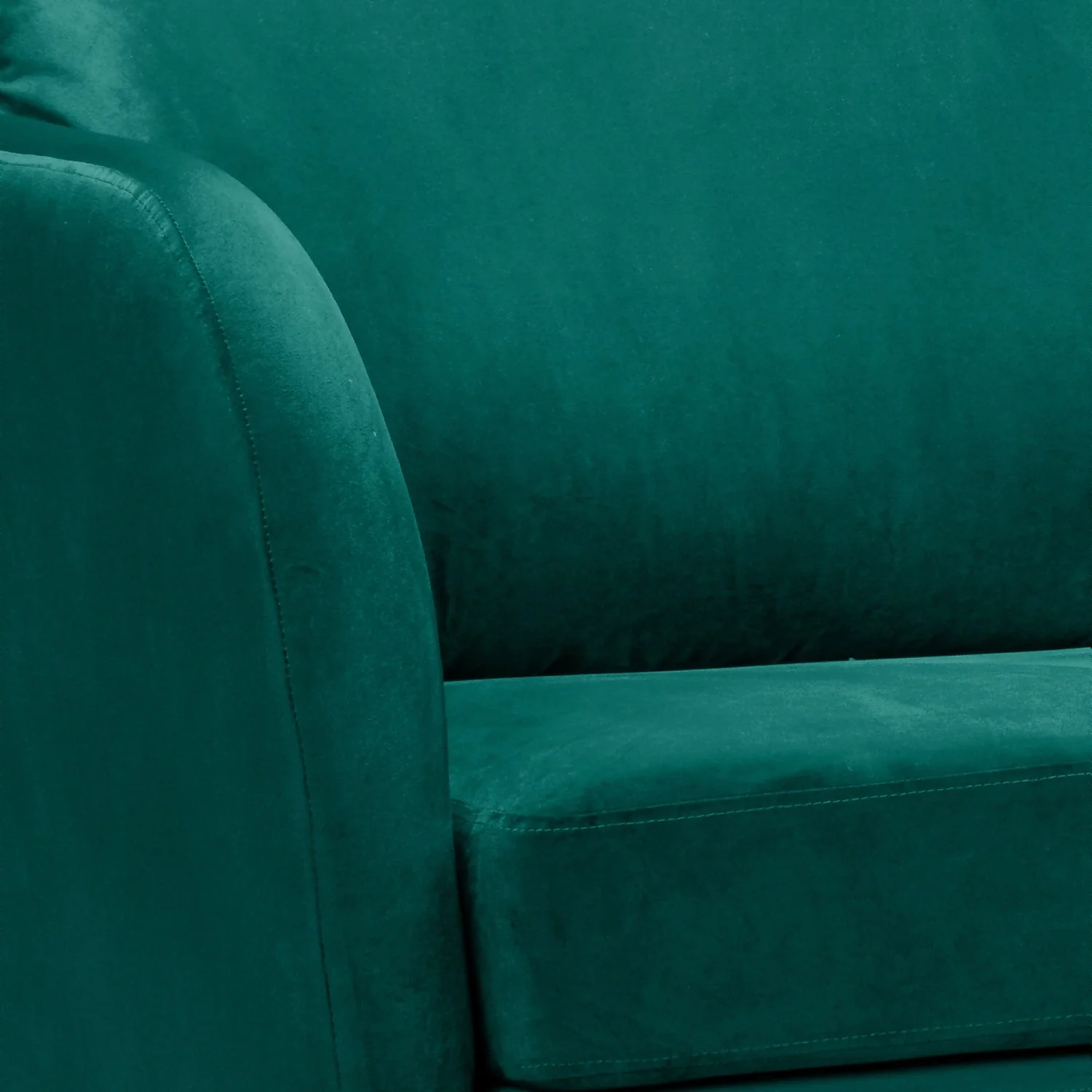 Cosmo Velvet 3 Seater Sofa In A Box - Emerald 5 Cosmo Velvet 3 Seater Sofa In A Box - Emerald - Image 5