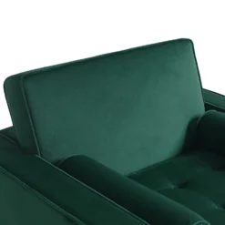 Merlin Velvet Armchair - Emerald -Outlet Home Harmony Store 13667706 2234964355594189