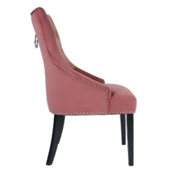 Annabelle Velvet Chairs - Set Of 2 - Rose -Outlet Home Harmony Store 13667707 8984964354961540