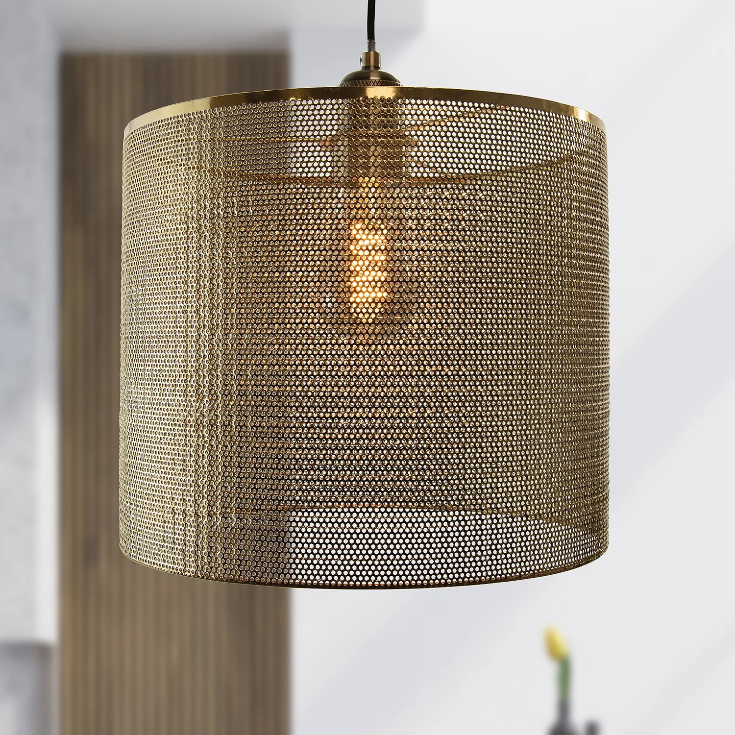 Amina Easy Fit Shade - Brass 1 Amina Easy Fit Shade - Brass