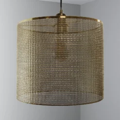 Amina Easy Fit Shade - Brass 16 Amina Easy Fit Shade - Brass -Outlet Home Harmony Store 13695774 9414959109271172