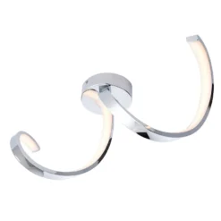 Astral Bathroom Semi Flush Light - Chrome -Outlet Home Harmony Store 13794232 1874957104696975