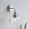 Cheswick Bathroom Wall Light - Chrome