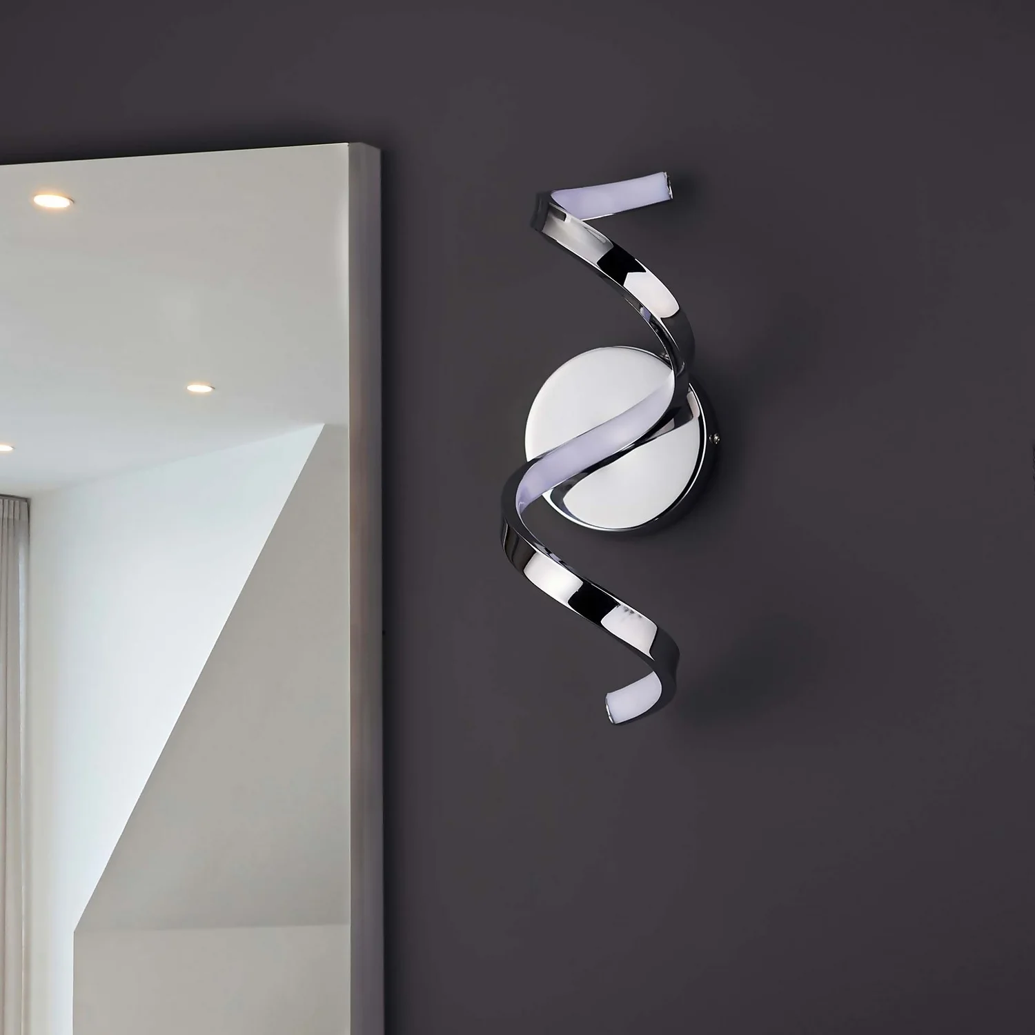 Astral Bathroom Wall Light - Chrome 3 Astral Bathroom Wall Light - Chrome - Image 3