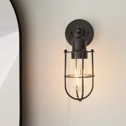 Portmore Bathroom Wall Light - Black 12 Portmore Bathroom Wall Light - Black -Outlet Home Harmony Store 13794239 1124957105504860