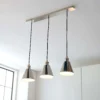 Rhinefield Pendant Light - 3lt Nickel
