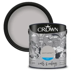 Crown Matt Emulsion Paint Warm Winter - 2.5L