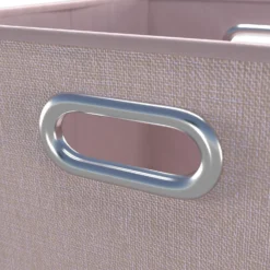 Clever Cube Fabric Insert - Set Of 2 - Blush Pink -Outlet Home Harmony Store 13911398 8724981912685943