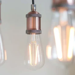 Henrik 6 Light Pendant Light - Pewter -Outlet Home Harmony Store 13938489 9894981961127903