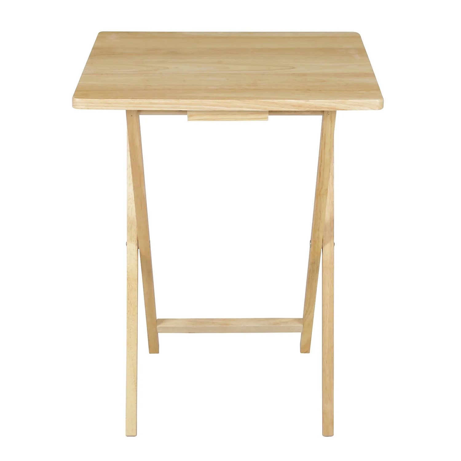 Wooden Folding Table - Natural 4 Wooden Folding Table - Natural - Image 4