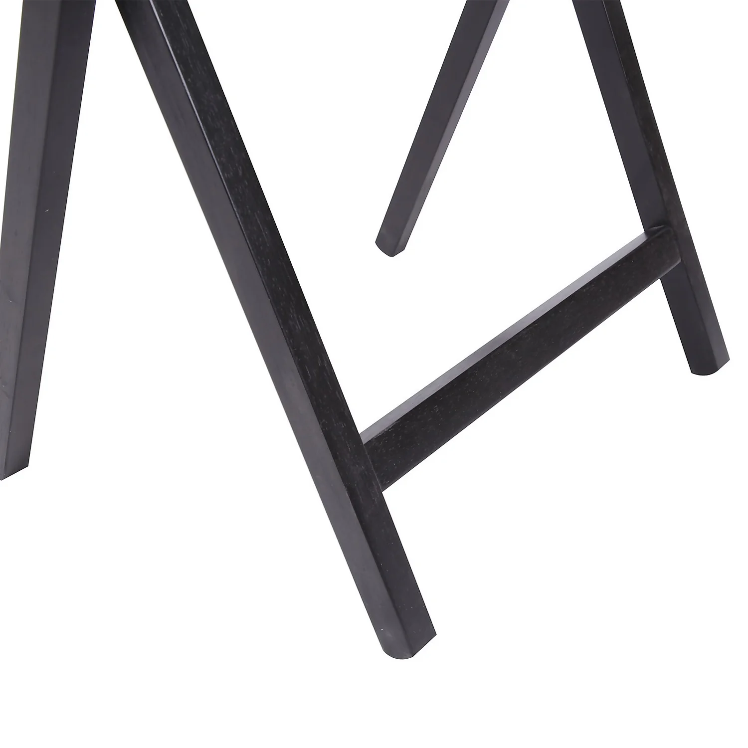 Wooden Folding Table - Black 6 Wooden Folding Table - Black - Image 6