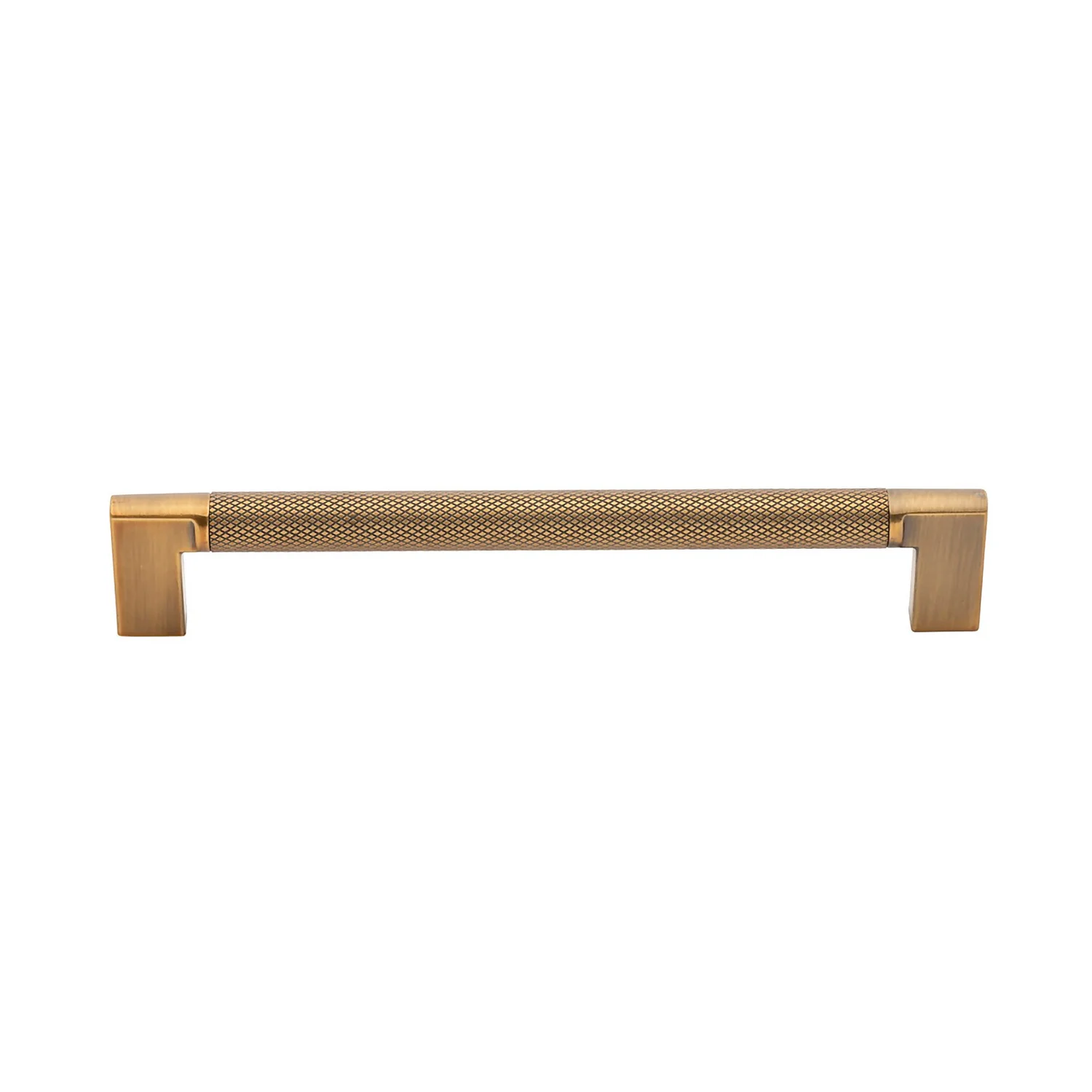 Knurled Brass Bar Handle 1 Knurled Brass Bar Handle