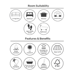 EGGER HOME Natural Creston Oak 8mm Aqua+ Laminate Flooring 8 EGGER HOME Natural Creston Oak 8mm Aqua+ Laminate Flooring -Outlet Home Harmony Store 13999102 8335014868466066