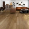 None Rigid Core Luxury Vinyl Flooring - Natural Oak Effect