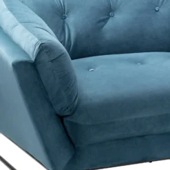 The Snuggler Button Chair - Aegean Blue -Outlet Home Harmony Store 14202654 9535045747782599