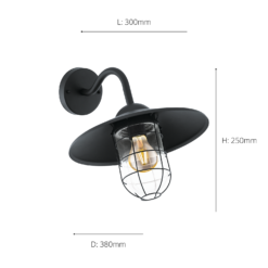 Eglo Melgoa Outdoor Wall Light - Black 6 Eglo Melgoa Outdoor Wall Light - Black -Outlet Home Harmony Store 14222375 1295020563251769