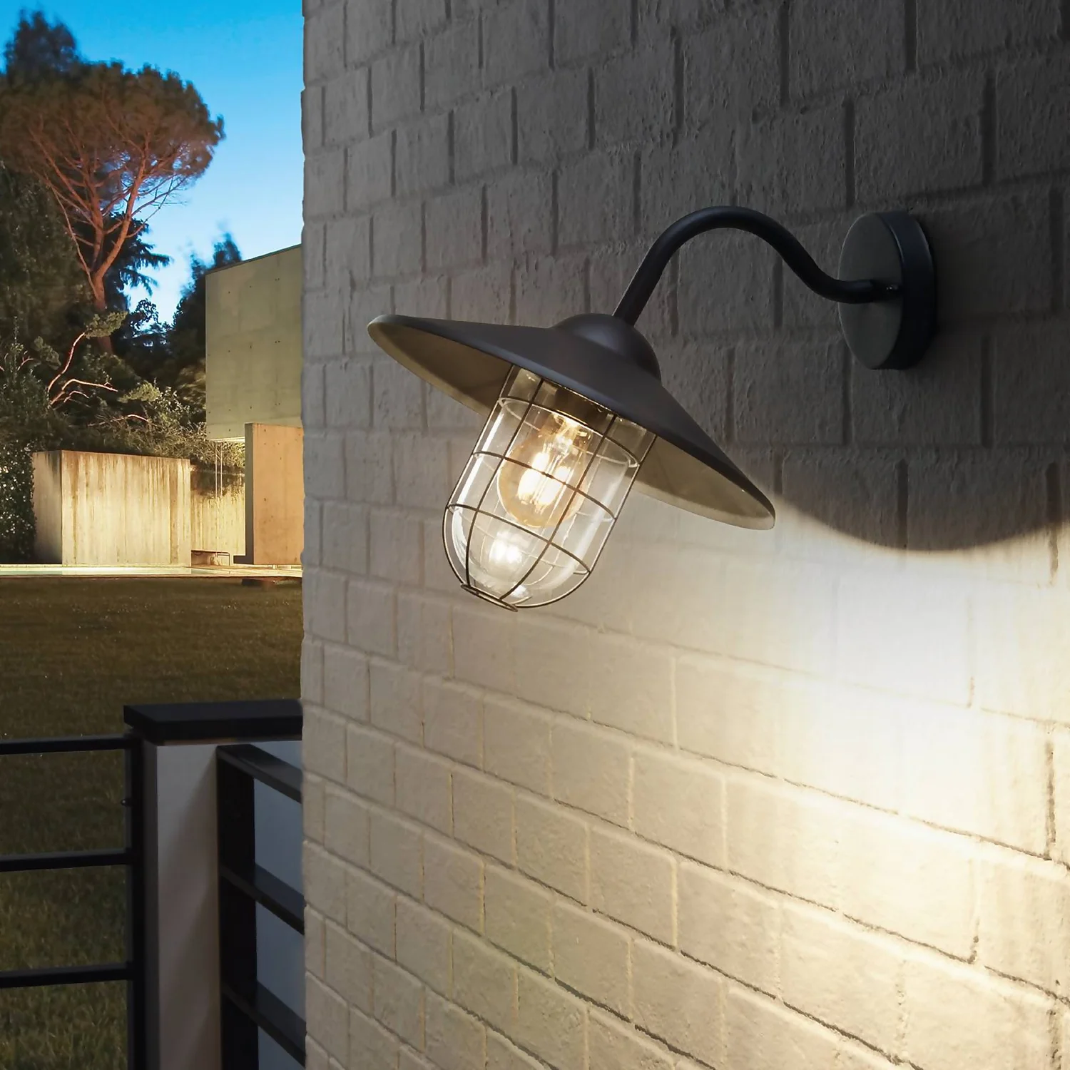 Eglo Melgoa Outdoor Wall Light - Black 1 Eglo Melgoa Outdoor Wall Light - Black