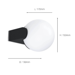 Eglo Rubio Outdoor Wall Light 6 Eglo Rubio Outdoor Wall Light -Outlet Home Harmony Store 14222383 1515020562761332