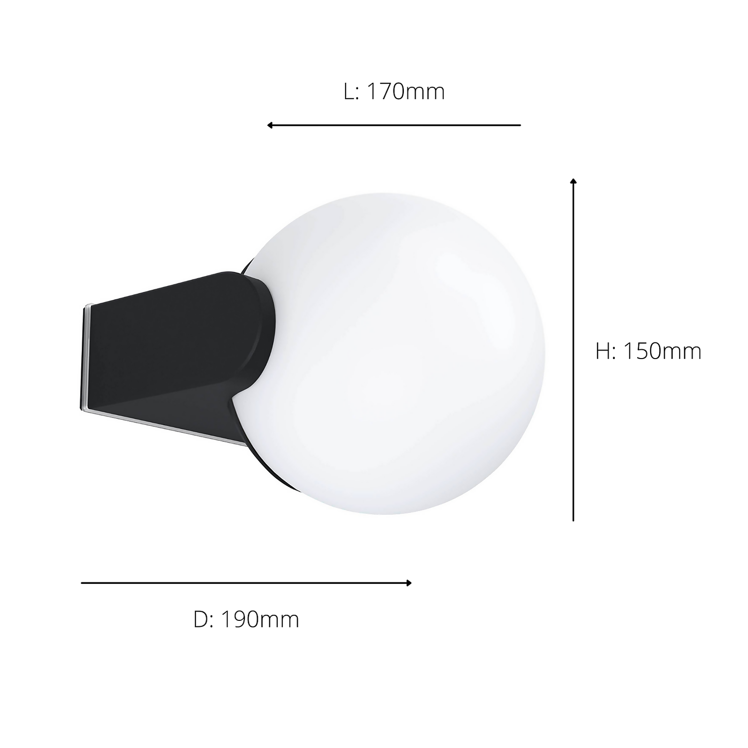 Eglo Rubio Outdoor Wall Light 3 Eglo Rubio Outdoor Wall Light - Image 3