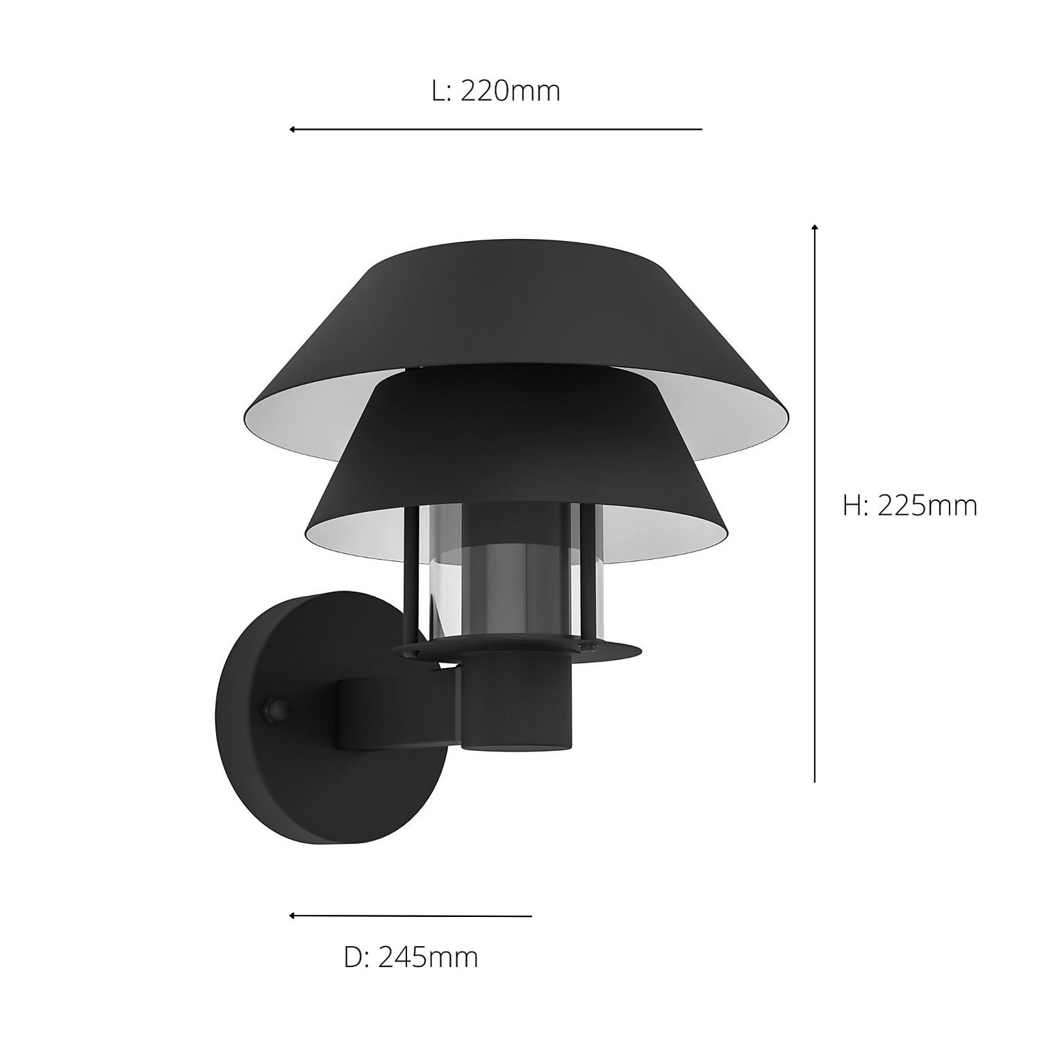 Eglo Chiappera Outdoor Wall Light 3 Eglo Chiappera Outdoor Wall Light - Image 3